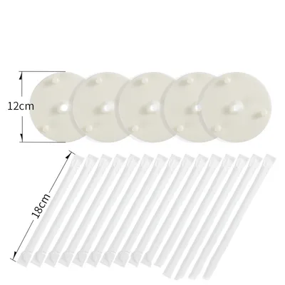 Double-Layer Cake Piling Bracket, Multi-Layer Fixed Gasket, Straw Support Frame