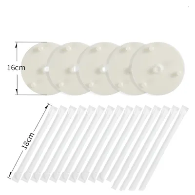 Double-Layer Cake Piling Bracket, Multi-Layer Fixed Gasket, Straw Support Frame