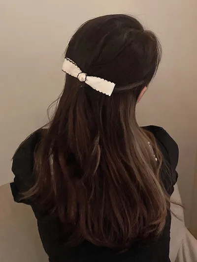 Simple And Sweet Bow Hairpin