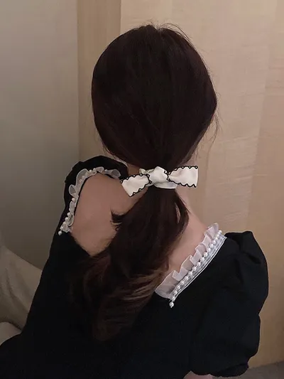 Simple And Sweet Bow Hairpin
