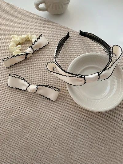 Simple And Sweet Bow Hairpin
