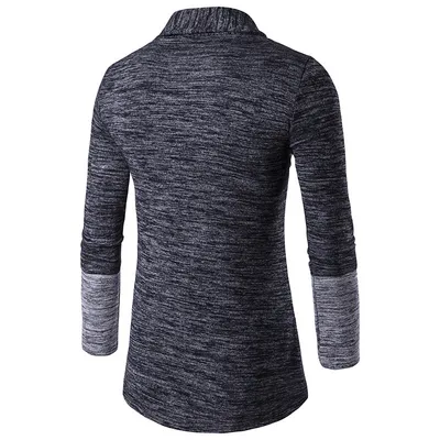Men Knit Cardigan Coat