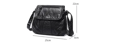 REPRCLA Brand Designer Women Messenger Bags Crossbody Soft PU Leather Shoulder Bag High Quality Fashion Women Bags Handbags