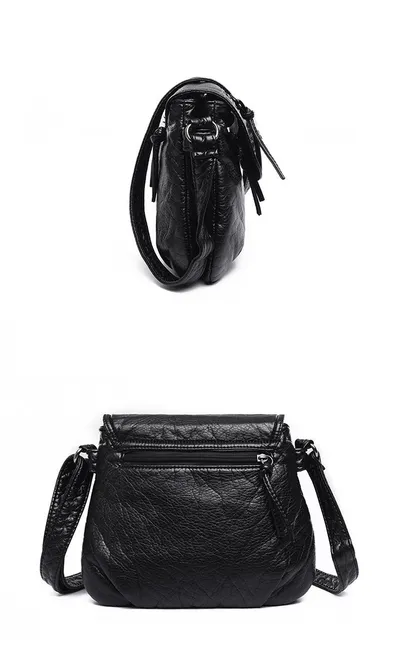 REPRCLA Brand Designer Women Messenger Bags Crossbody Soft PU Leather Shoulder Bag High Quality Fashion Women Bags Handbags