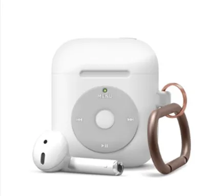 Compatible with Apple, Wireless Bluetooth Protective Cover Silicone Case Storage Bag