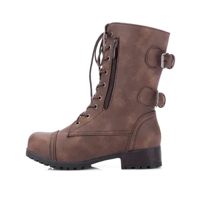 Women's Plus Size Cross Strap High Boots