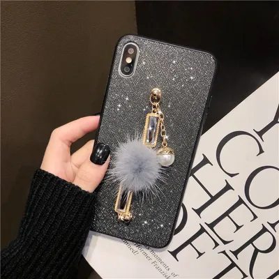 Luxury Rhinestone Wrist Chain Phone Case