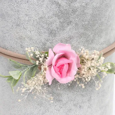 Fashion Cute Nylon Wreath Children Headwear
