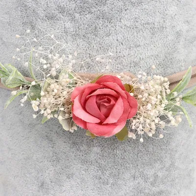 Fashion Cute Nylon Wreath Children Headwear