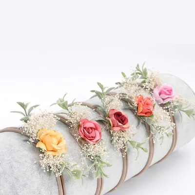 Fashion Cute Nylon Wreath Children Headwear