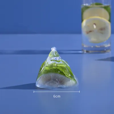 صنع قوالب الثلج في جبل الثلج قالب ثلج سيليكون بدرجة غذائية صينية ثلج سيليكون صندوق الثلج مطبخ قطعة أثرية مصنوعة يدويا من قالب كرة الثلج