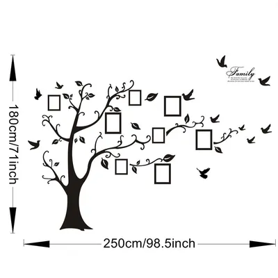Removable Memory Tree Photo Tree Wall Sticker