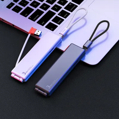 Portable Multifunctional One For Three Chargers