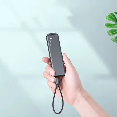 Portable Multifunctional One For Three Chargers