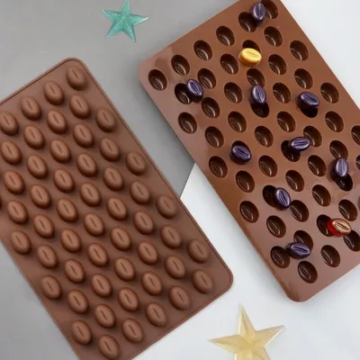 Coffee Bean Silicone Chocolate Mold