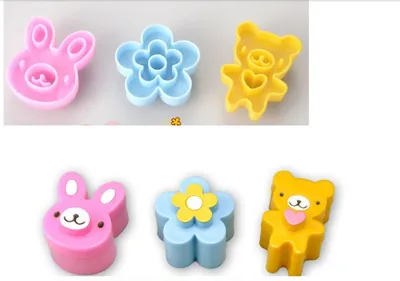 Cartoon Sandwich Toast Bread Cookie Embosser