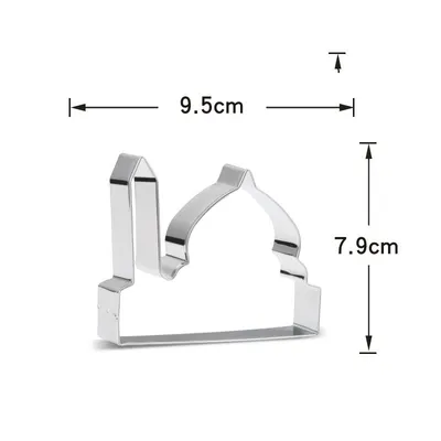 Cake Mould Star Moon Church Fondant DIY Baking Cutting Mould