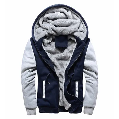 New men's sweater hooded winter men's baseball uniform
