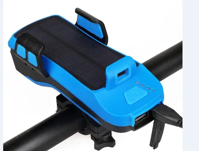 Portable Power Bank Four-in-one Speaker Lamp Mobile Phone Holder