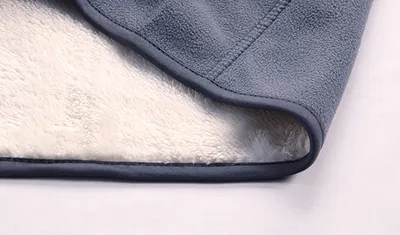 Men's Stand-Collar Cardigan Jacket Fleece Clothes