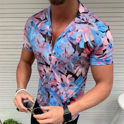 3D printed short sleeve shirt