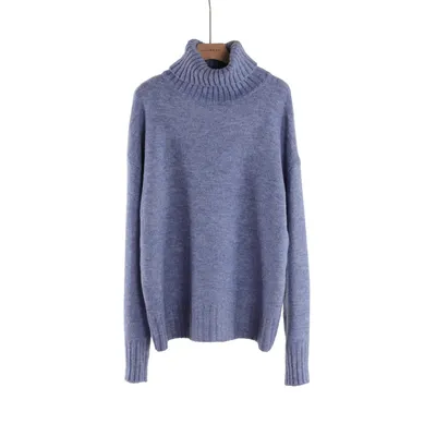 Loose Lazy Pullover Sweater Women's Bottoming Shirt