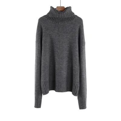 Loose Lazy Pullover Sweater Women's Bottoming Shirt