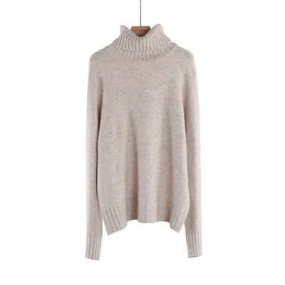 Loose Lazy Pullover Sweater Women's Bottoming Shirt