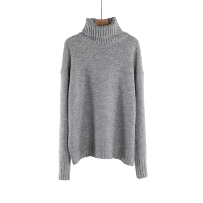 Loose Lazy Pullover Sweater Women's Bottoming Shirt