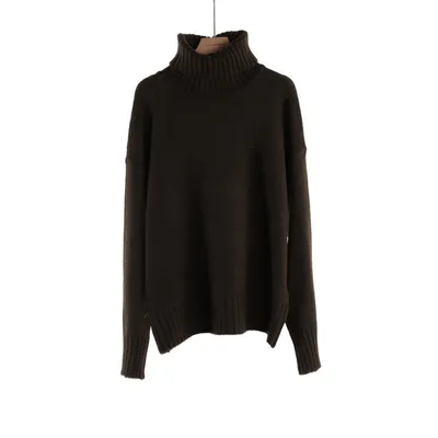 Loose Lazy Pullover Sweater Women's Bottoming Shirt
