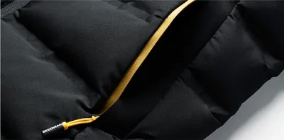 Plush Cotton Men's Korean Style Hooded Jacket