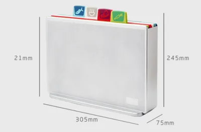 Raw And Cooked Food Classification Cutting Board Set