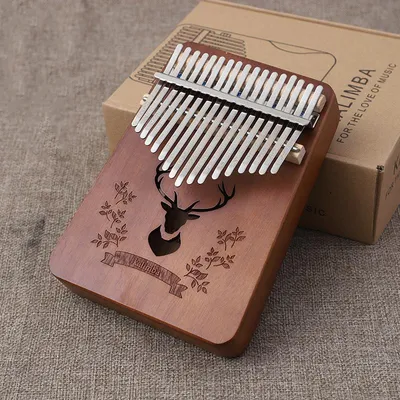 Kalimba Thumb Piano 17-tone Kalimba Beginner