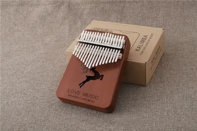 Kalimba Thumb Piano 17-tone Kalimba Beginner