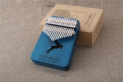 Kalimba Thumb Piano 17-tone Kalimba Beginner