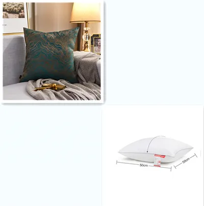 Light luxury bronzing pillowcase