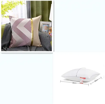 Light luxury bronzing pillowcase