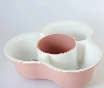 Double Layer Vegetable Basket Basin Hot Pot Drain Basket Plastic Fruit Storage Baskets Food Platter Organizer Rack Kitchen Tools