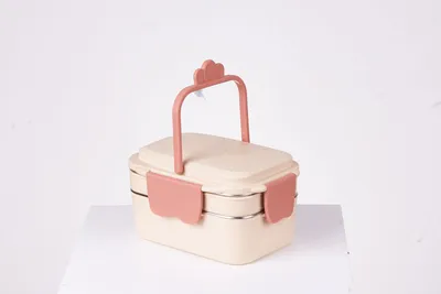 Cute Radish Portable Insulated Lunch Box Student CompartmentLunch Box