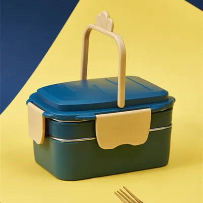 Cute Radish Portable Insulated Lunch Box Student CompartmentLunch Box