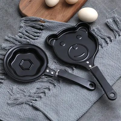 Creative Non-Stick Pan Warm And Cute Breakfast Pan Omelette Pan Mini Breakfast Love Omelette Pan Omelette Device