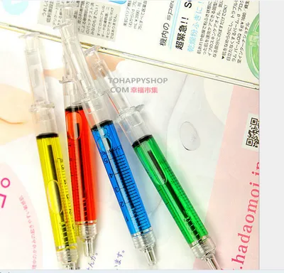 Syringe Syringe Advertising Syringe Ballpoint Pen