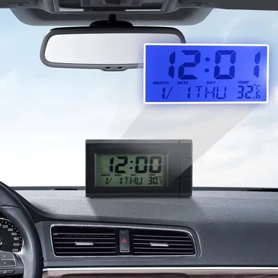Car Automobile Digital Clock Mini Auto Watch