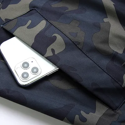Hooded Loose Camouflage Casual Jacket