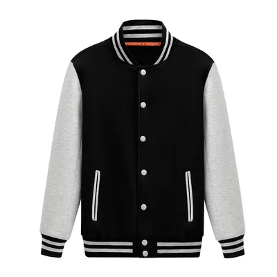 Men's Loose Handsome Youth Baseball Uniform Jacket