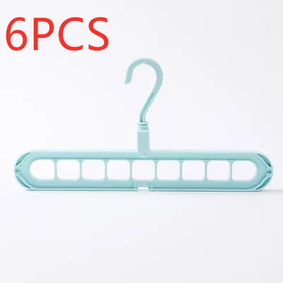 9-hole Clothes Hanger Organizer Space Saving Hanger