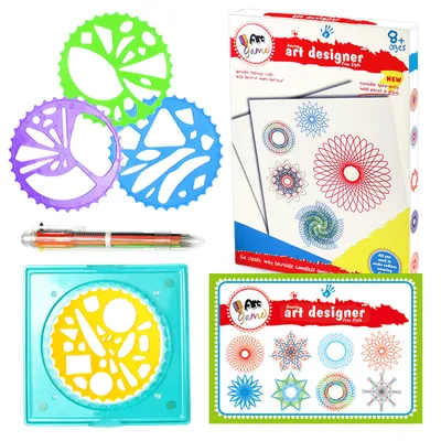 A Variety Of Art Painting Template Ruler Intellectual Stationery