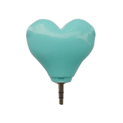 One Point Two Tree Fork Heart-shaped Headphone Sharer Headphone Splitter