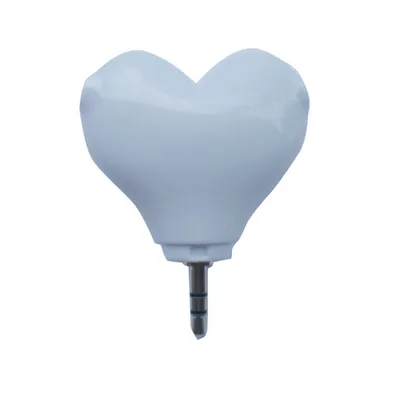 One Point Two Tree Fork Heart-shaped Headphone Sharer Headphone Splitter