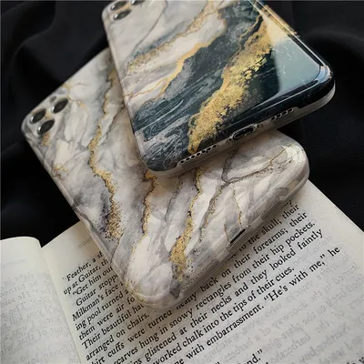 Compatible with Apple , Glitter Marble Apple Phone Case